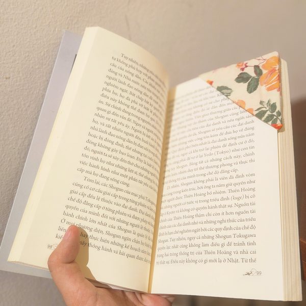 Bookmark vải kẹp sách